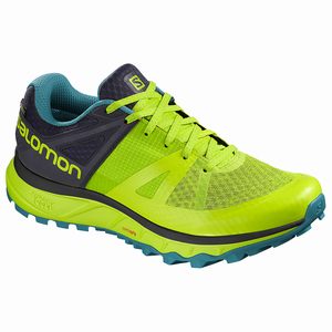 Pánske Bežecké Topánky Salomon TRAILSTER GTX Zelene/Čierne,554-65805